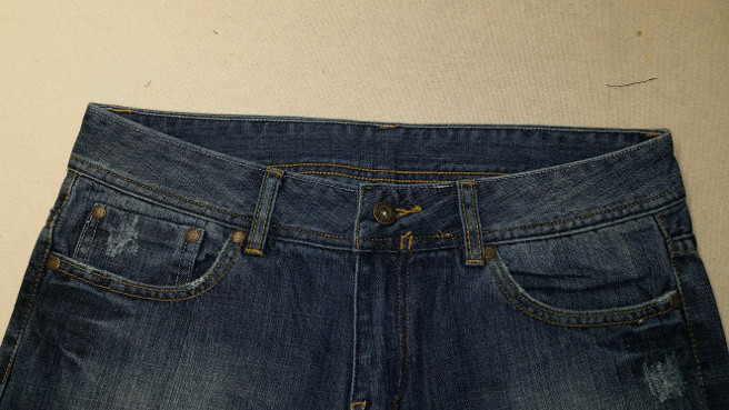 Elastic Waist on Jeans | Calgary Southcentre Seamstress